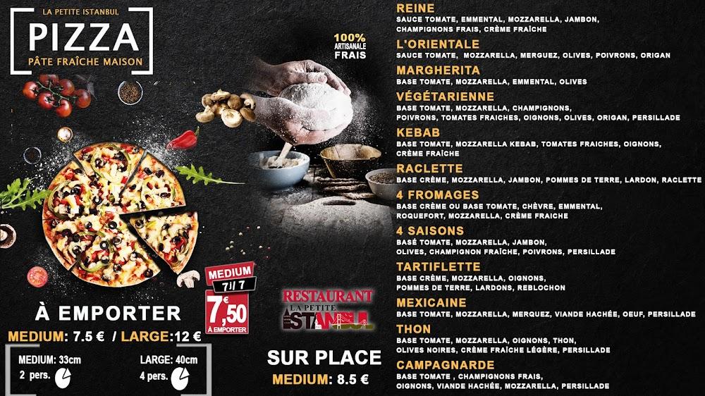 Restaurant La Petite Istanbul - Menu Image 1